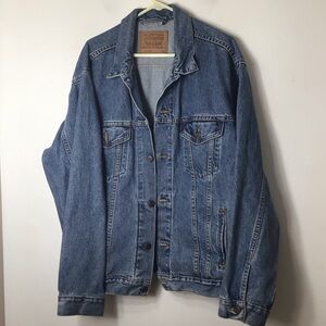 Levi's Classic Blue Denim Jacket xl women